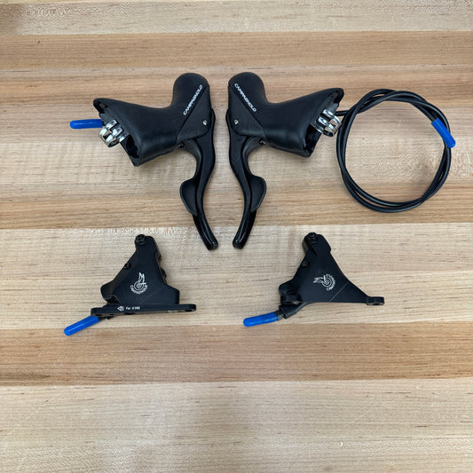 Campagnolo Super Record Ergopower 12-Speed Mechanical Hydraulic Disc Shifters