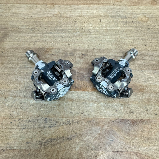 Shimano XTR PD-M970 Stainless Steel Spindle MTB Bike Clipless Pedals 328g