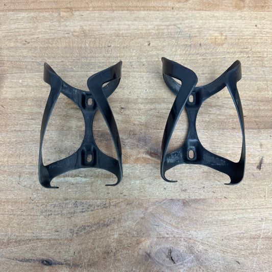 Pair Shimano PRO UD Carbon Bike Water Bottle Cages 40g