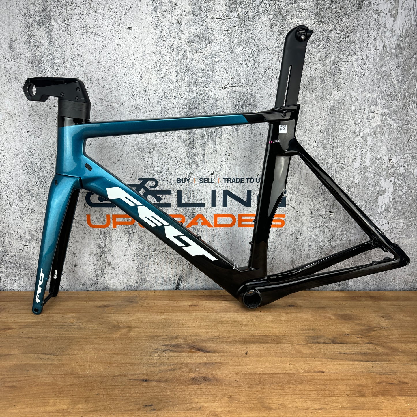 New! 2023 Felt AR 56cm Carbon Disc Brake Frameset 700c Bay Blue 2513g