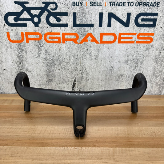 Low Mile Roval Rapide Cockpit 42cm x 100mm -6 Degree Carbon Integrated Handlebar