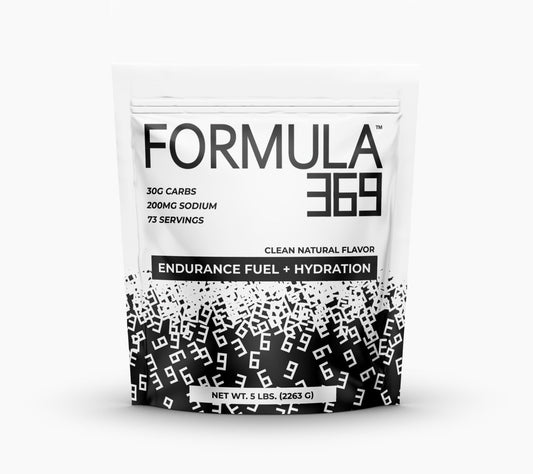 Formula 369 Endurance Fuel Drink Mix 5lb Bag 73 Scoops for Cycling/Endurance Sports