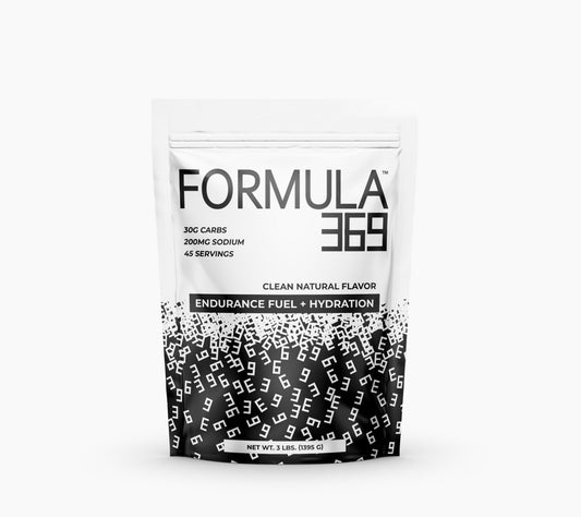 Formula 369 Endurance Fuel Drink Mix 3lb Bag 45 Scoops for Cycling/Endurance Sports