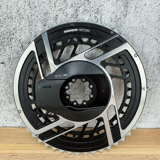 Ridden Once! SRAM Red AXS E1 Quarq 50/37t 8-Bolt DM Power Meter Chainring Set