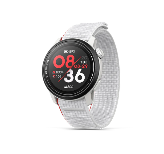 New! Coros Pace 3 GPS Sport Watch Chalk White Nylon Band 39g