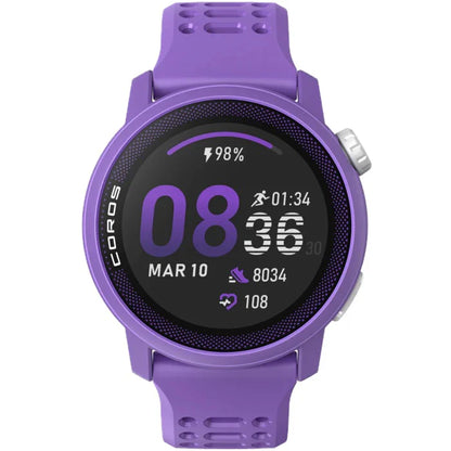 New! Coros Pace 3 GPS Sport Watch Violet Silicone Band 39g