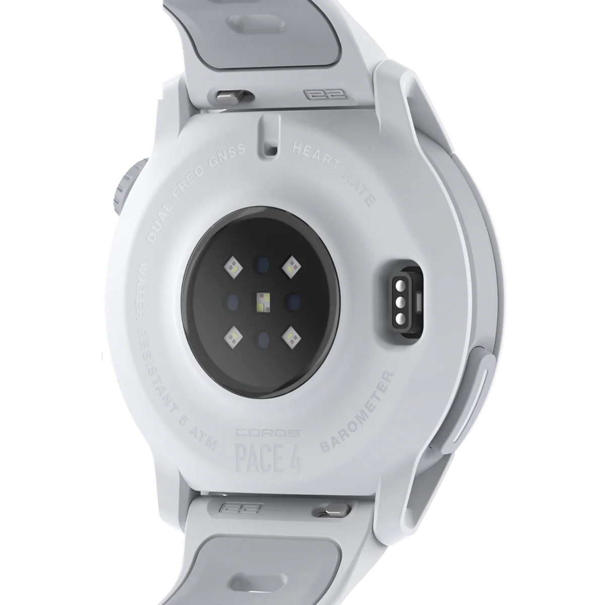 New! Coros Pace 4 AMOLED GPS Sport Watch Silicon White