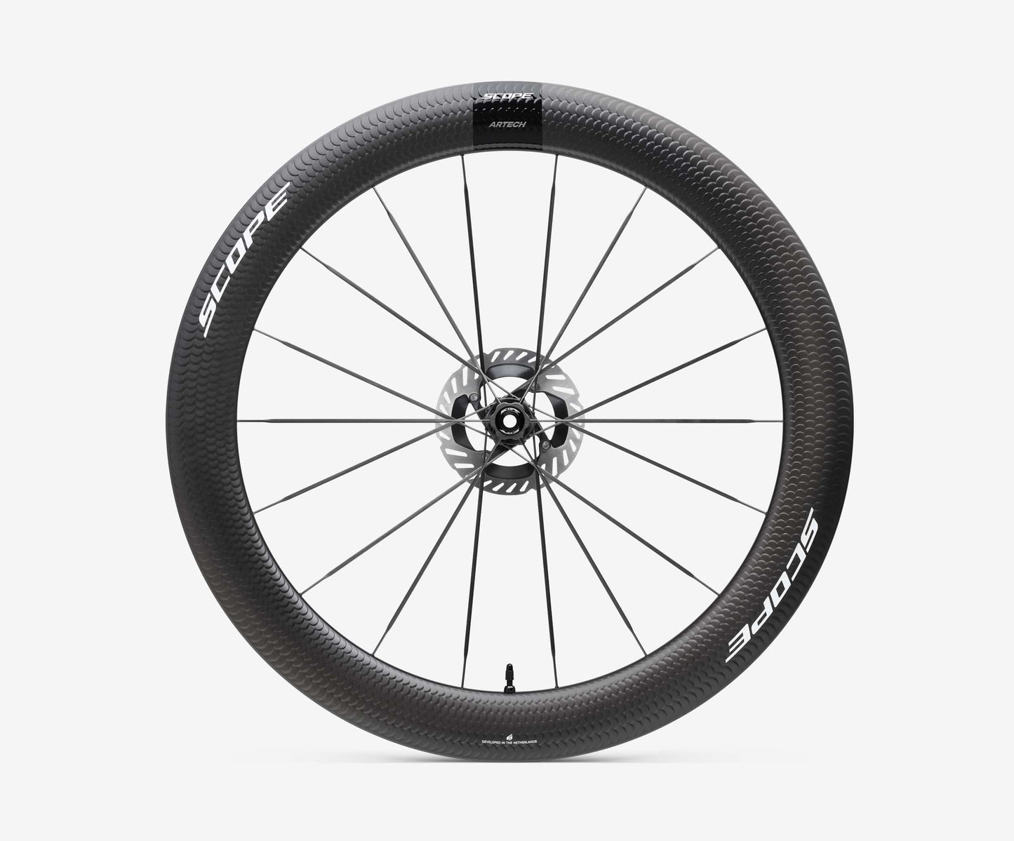 New! Scope Artech 6 65mm Carbon Disc Brake Road Bike Wheelset 700c 1244g