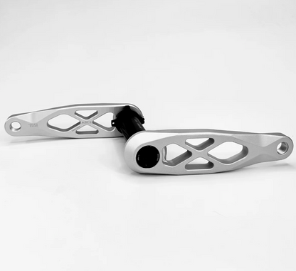 New! 5DEV R-Spec 165mm Trail/Enduro Mountain Bike Billet Silver Crankset 625g