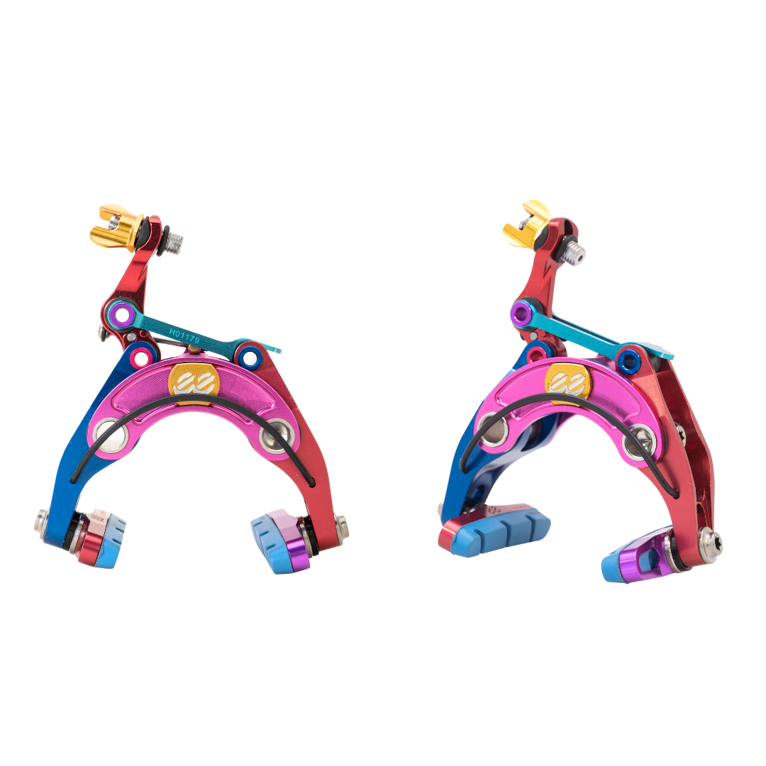 New! Cane Creek eeBrakes Gen 4 Tie Dye 2 Limited Edition Rim Brake Calipers BEE0340
