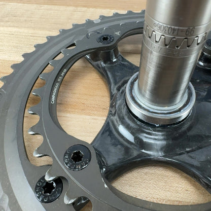 Light Use! Campagnolo Super Record 11 172.5mm 50/34t 11-Speed Bike Crankset 620g