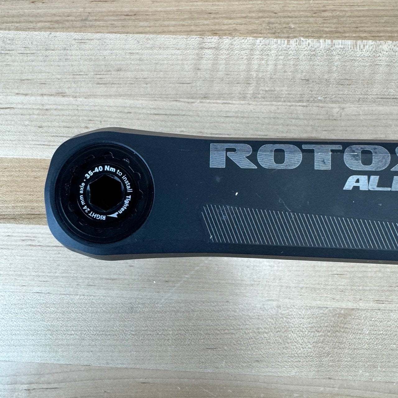Rotor Aldhu 155mm Alloy OCP Direct Mount Aluminum Crankset without Chainrings