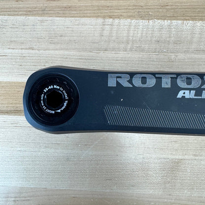 Rotor Aldhu 155mm Alloy OCP Direct Mount Aluminum Crankset without Chainrings