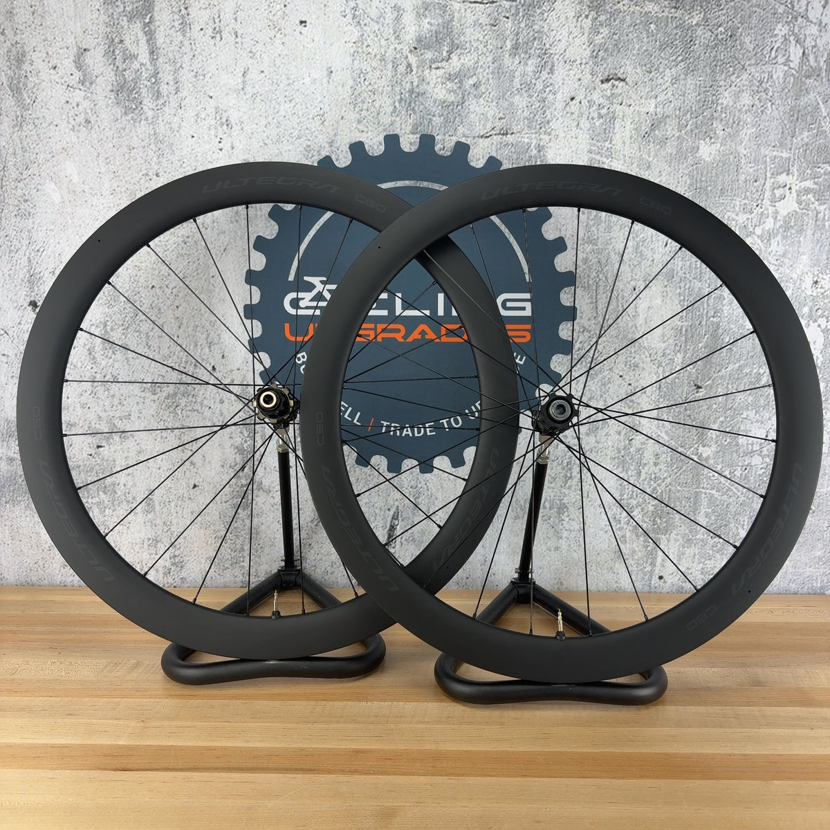 Light Use! Shimano Ultegra WH-R8170 C50 Carbon Road Bike Wheelset 700c 1593g