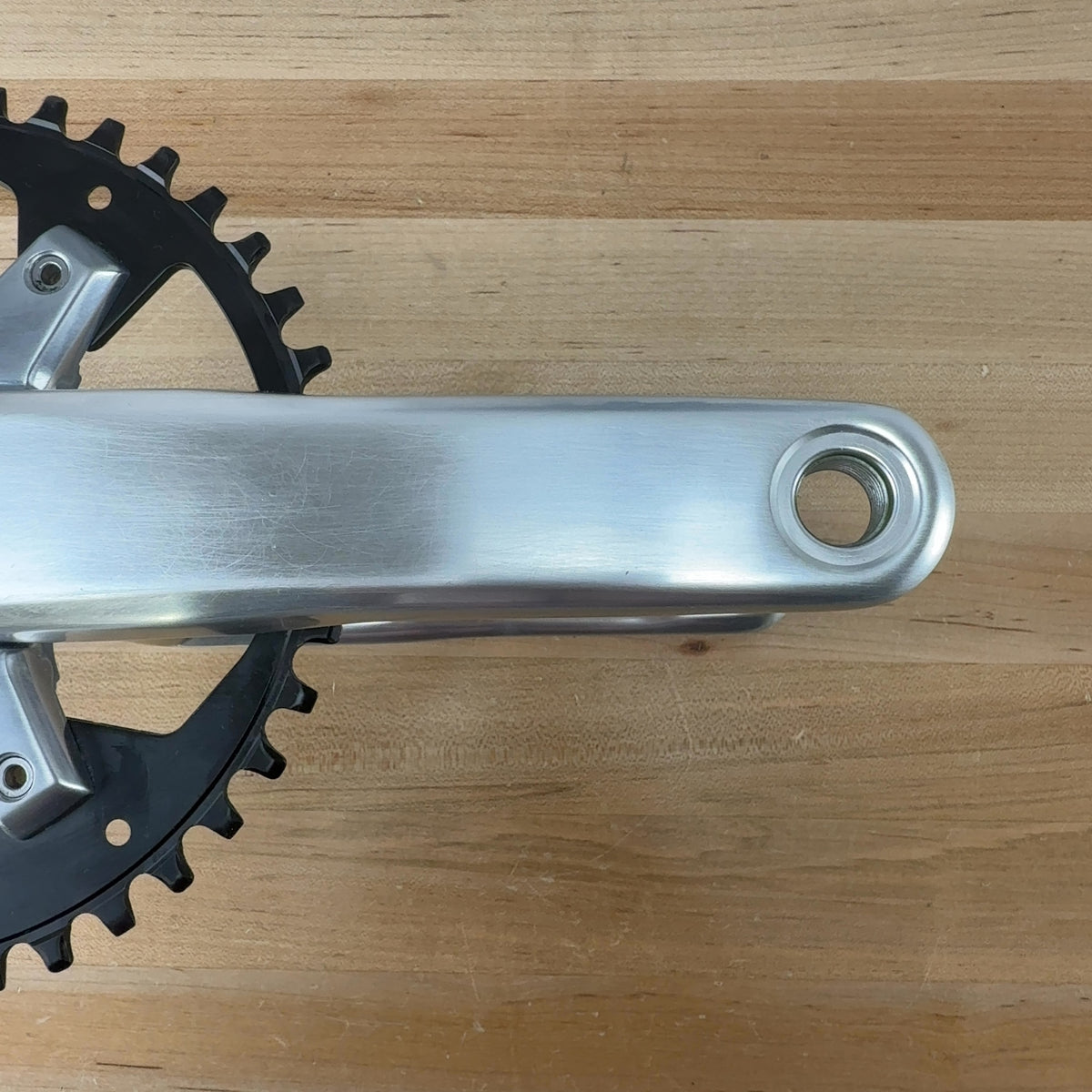 New Take Off! Shimano CUES FC-U6030-1 170mm 42T Silver Gravel Crankset MSRP $125 — photo 5 of 11