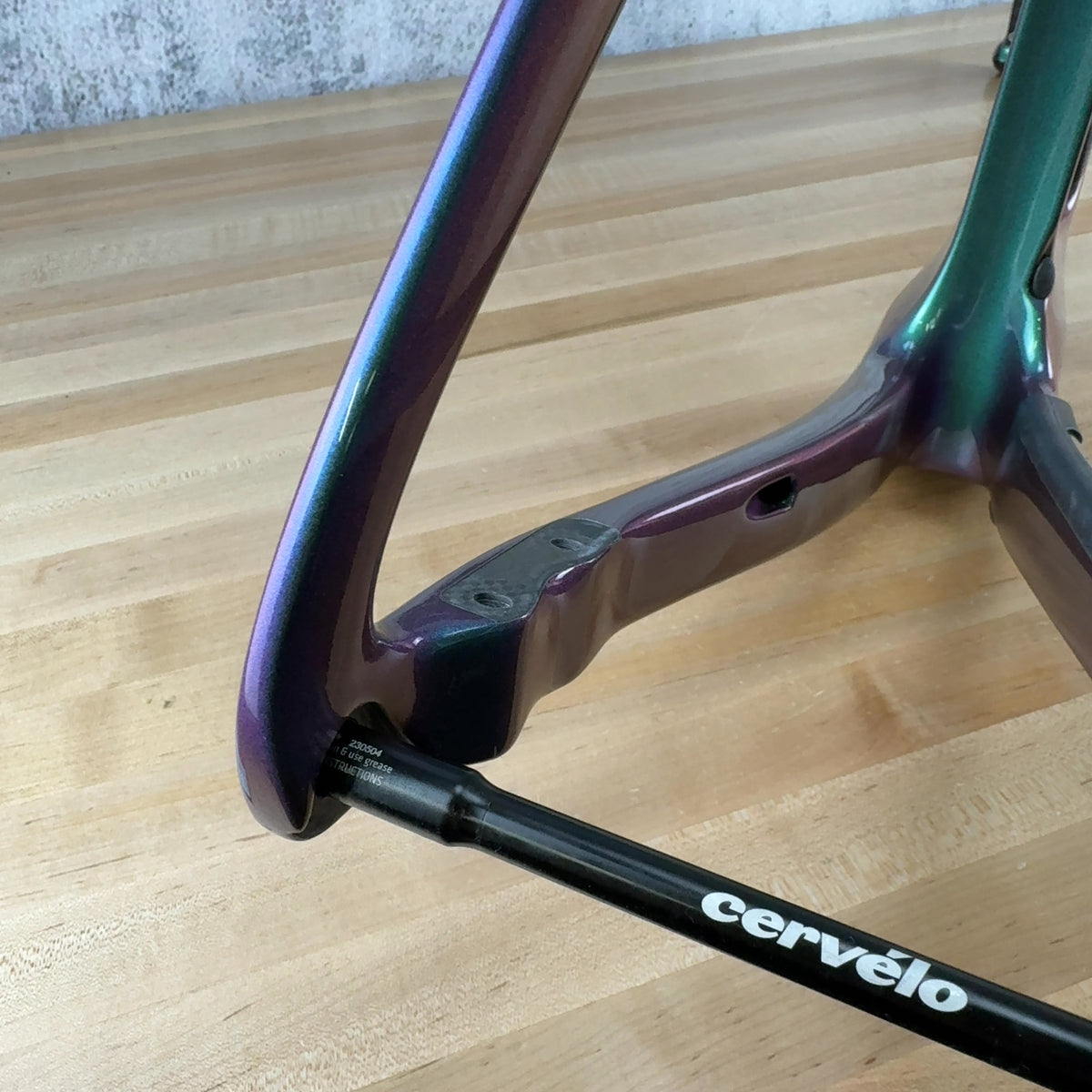 Low Mile! 2024 Cervelo P5 51cm Disc Brake TT/Triathlon Carbon Frameset 3480g — photo 6 of 12