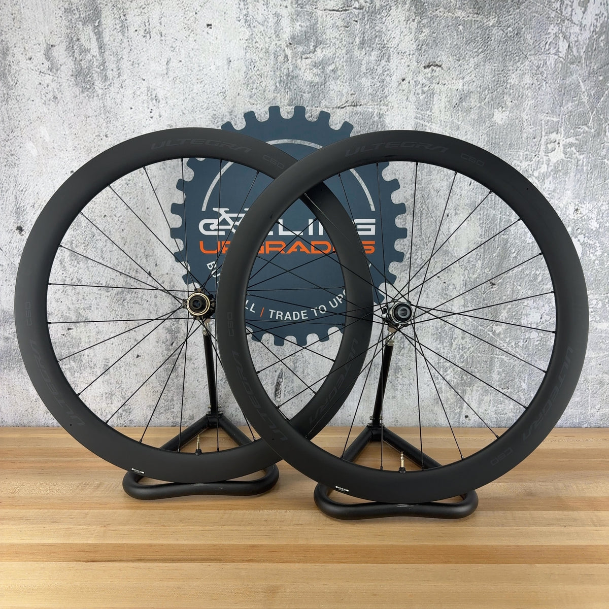 Light Use! Shimano Ultegra WH-R8170 C50 Carbon Road Bike Wheelset 700c 1593g