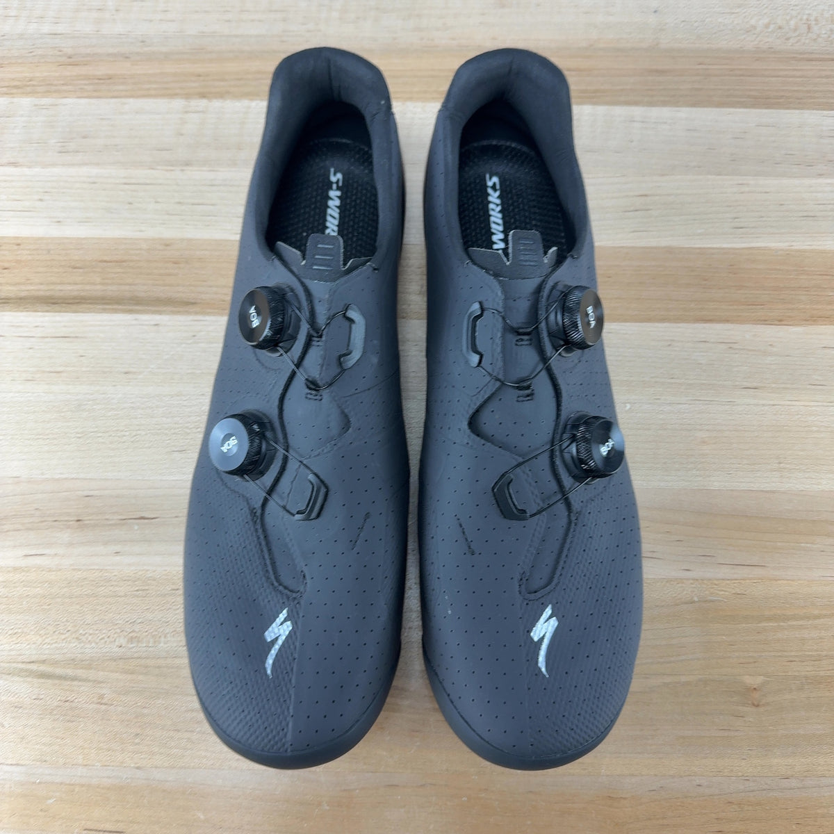 New! Specialized S-Works Torch Black 48 EU Carbon Clipless Road Shoes MSRP $500 — photo 2 of 7