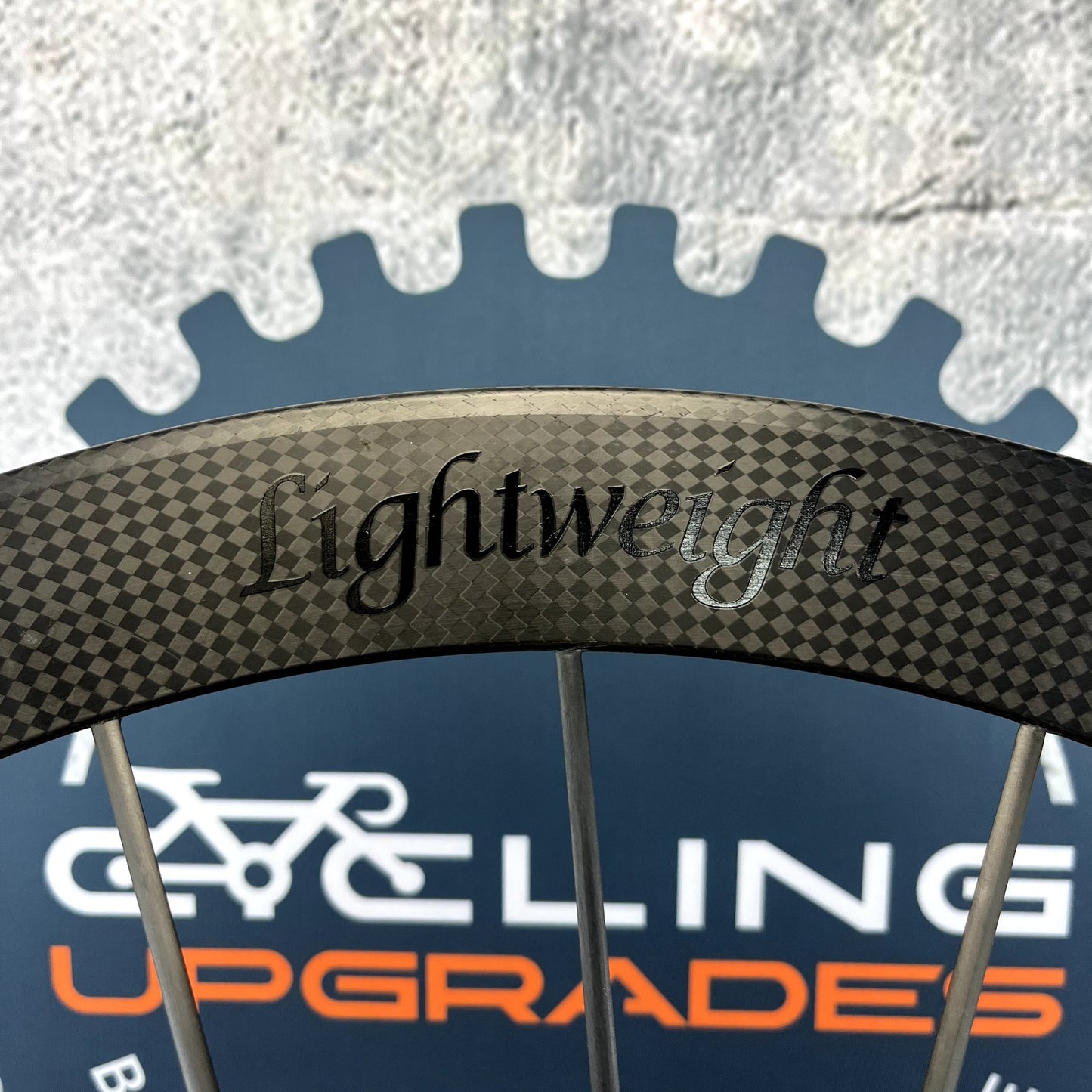Low Mile! 2023 Lightweight Obermayer Evo Schwarz Carbon Disc Brake Tubeless Front Wheel