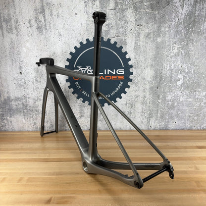 Low Mile! Enve Melee V1 52cm Damascus Grey Carbon Road Bike Frameset 700c 1939g