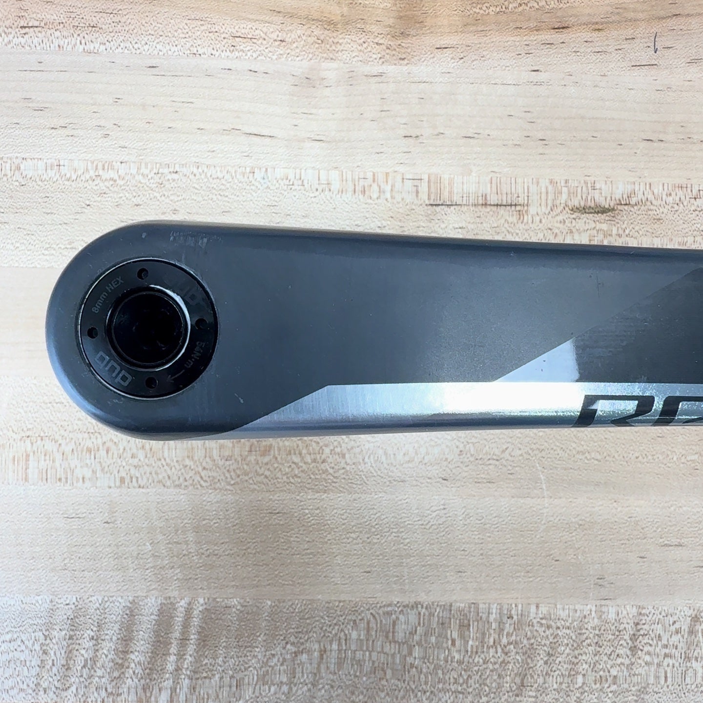 Low Mile! SRAM Red AXS D1 170mm DUB Carbon 8-Bolt Crankset without Chainrings