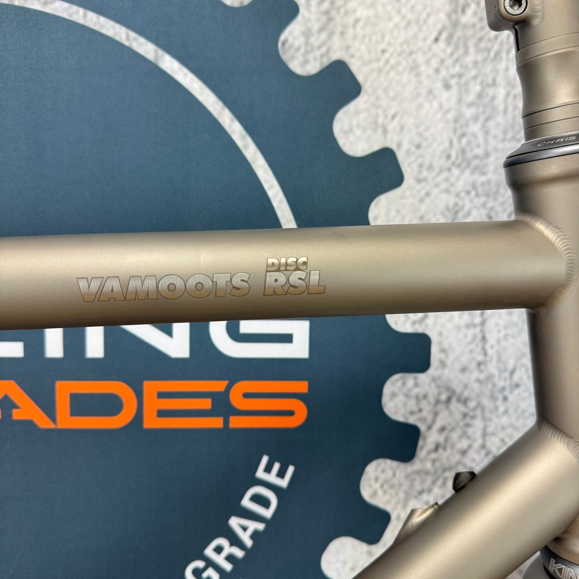 2018 Moots Vamoots RSL Disc Custom Titanium Frameset