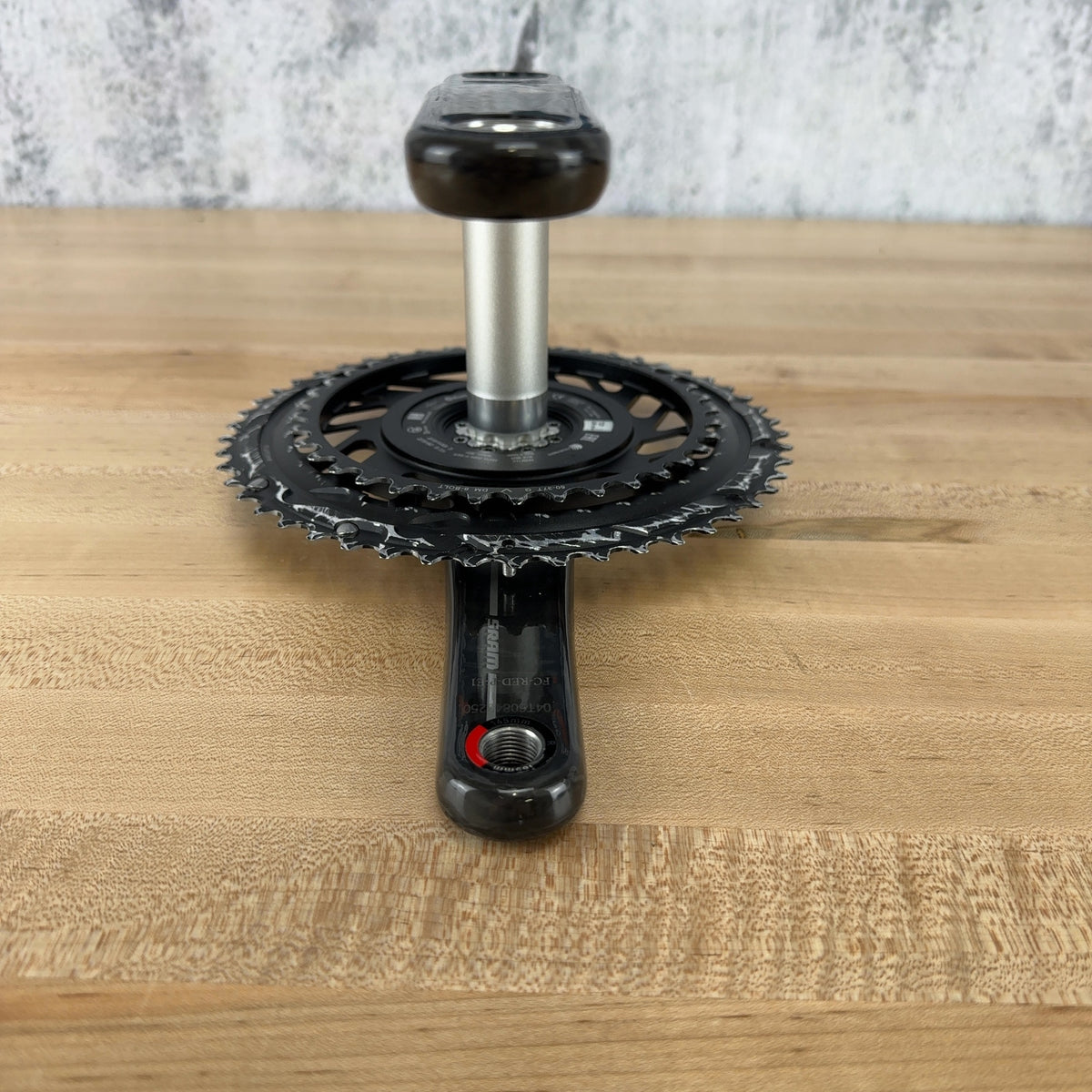Low Mile! SRAM Red AXS Power Meter E1 50/37t 165mm Crankset