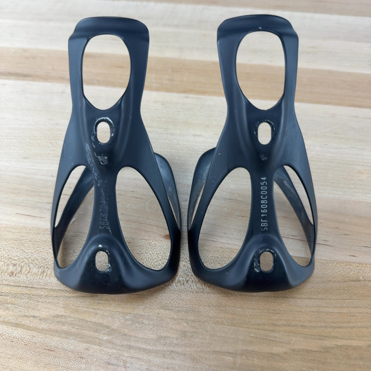 Enve Carbon Matte Black Cycling Bike Water Bottle Cages Set 39g