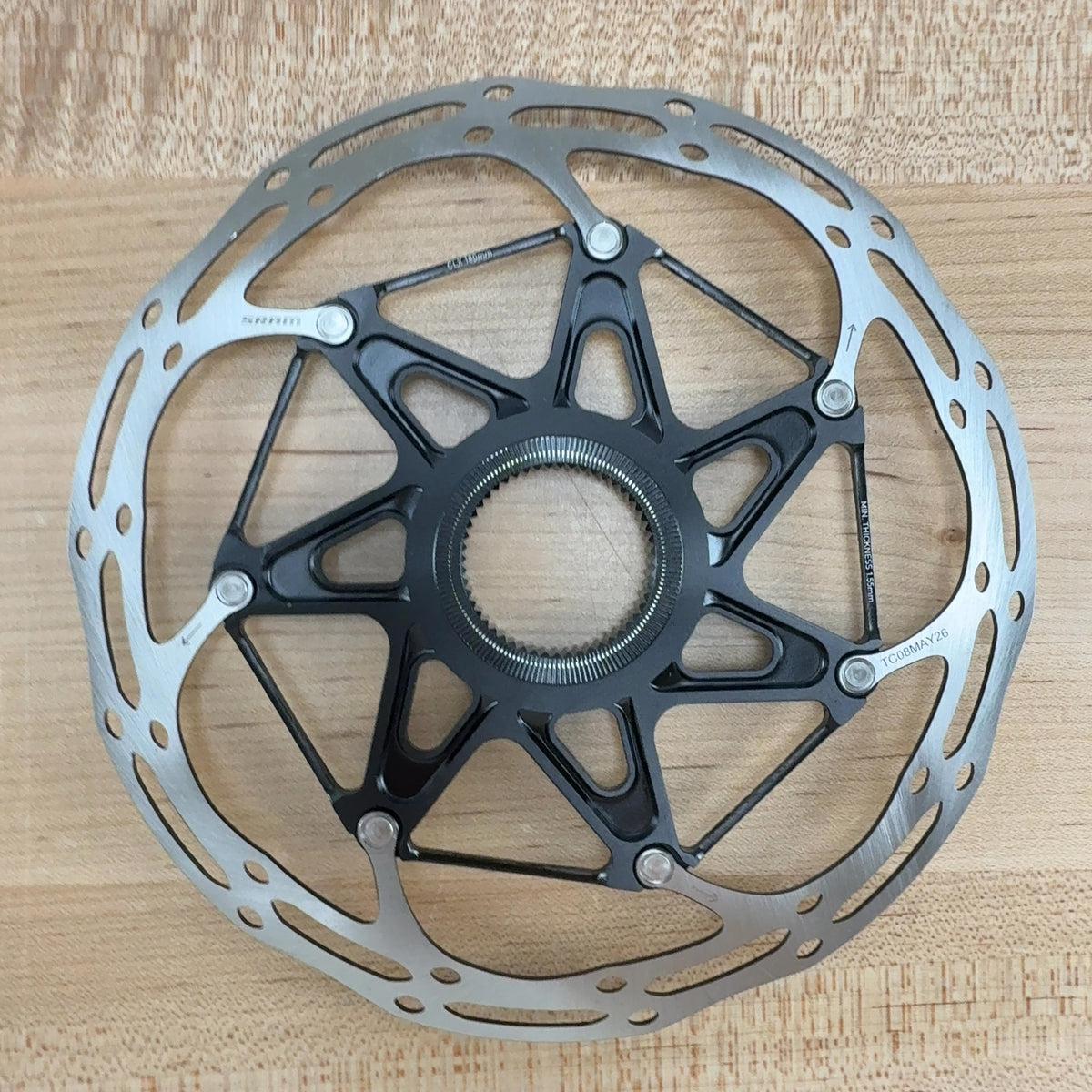 New Take Off! SRAM Centerline CLX 180mm/160mm Center Lock Brake Rotors MSRP $77 — photo 3 of 6