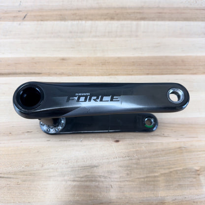 Low Mile! SRAM Force AXS D1 172.5mm 12-Speed Carbon Crankset without Chainrings