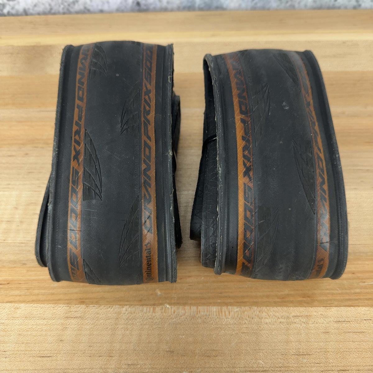 Pair Continental Grand Prix 5000 S TR 700c x 30mm Tubeless Road Bike Tires 628g
