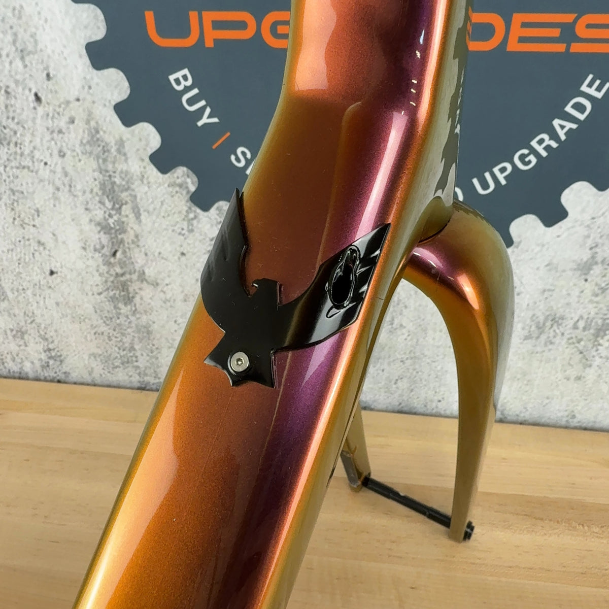 2024 Allied Able Medium Harlequin Purple to Green Carbon Gravel Bike Frameset — photo 9 of 14