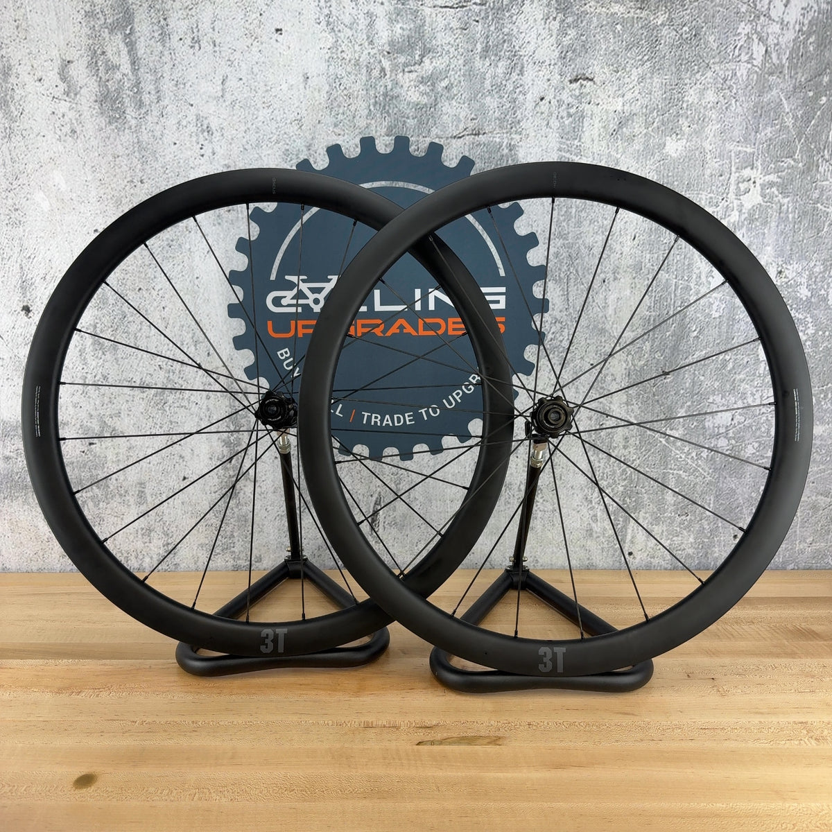 New Take Off! 3T Discus 40|30 Carbon Tubeless Road Bike Wheelset 700c MSRP $1769 — photo 2 of 10