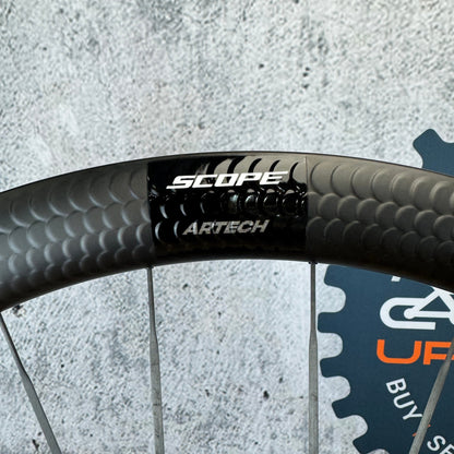 Light Use! 2025 Scope Artech 4.G 700c Carbon Wheelset