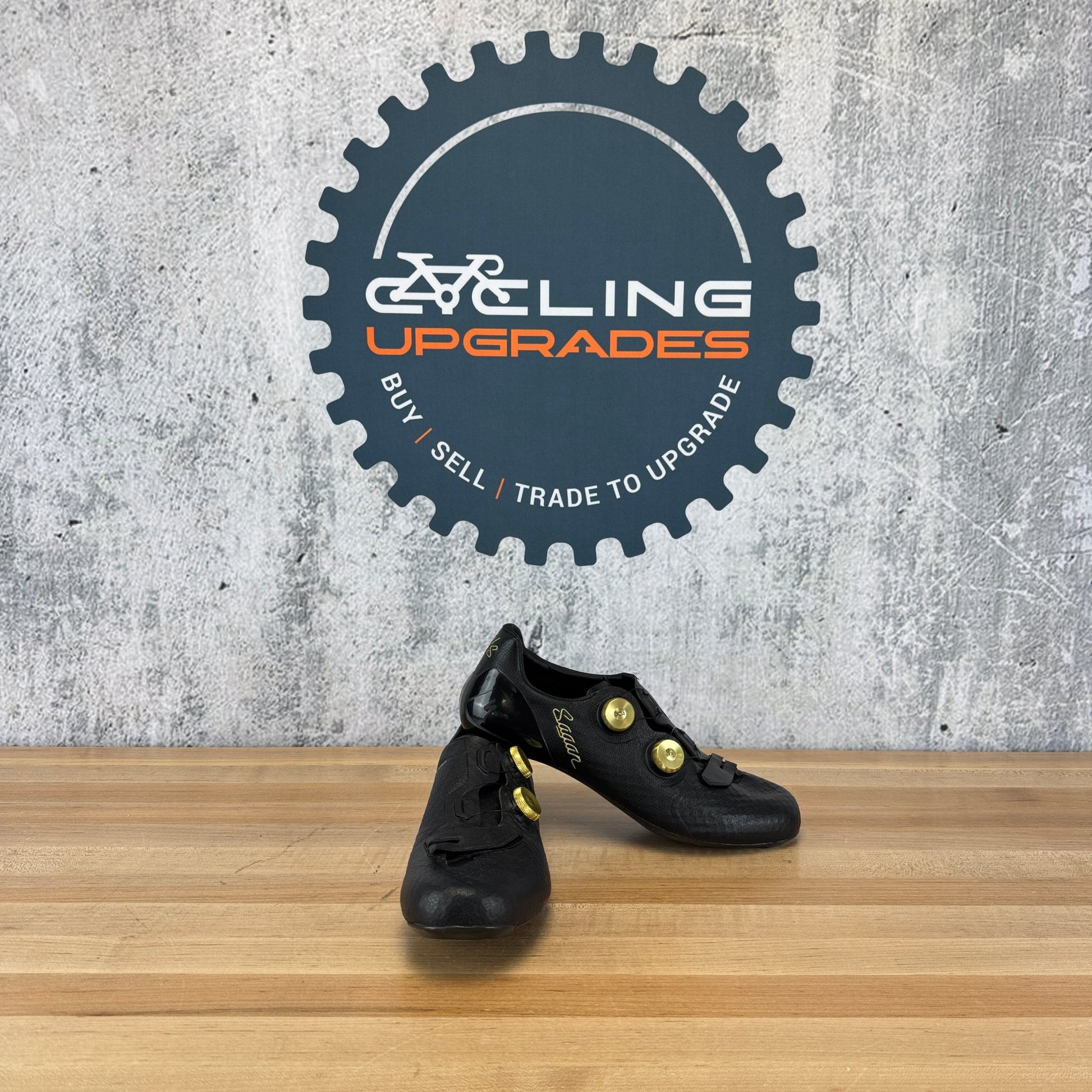 Low Mile! Specialized S-Works 7 Sagan Carbon 3-Bolt Boa size 45.5 Cycling Shoes