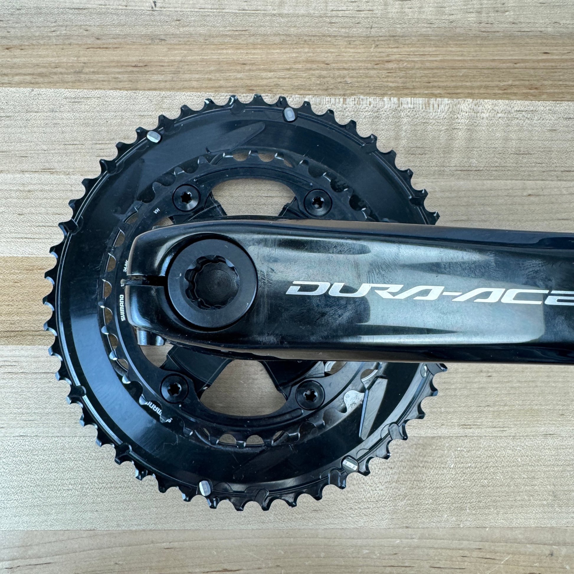 Low Mile! Shimano Dura-Ace FC-R9200 Crankset with Chainrings