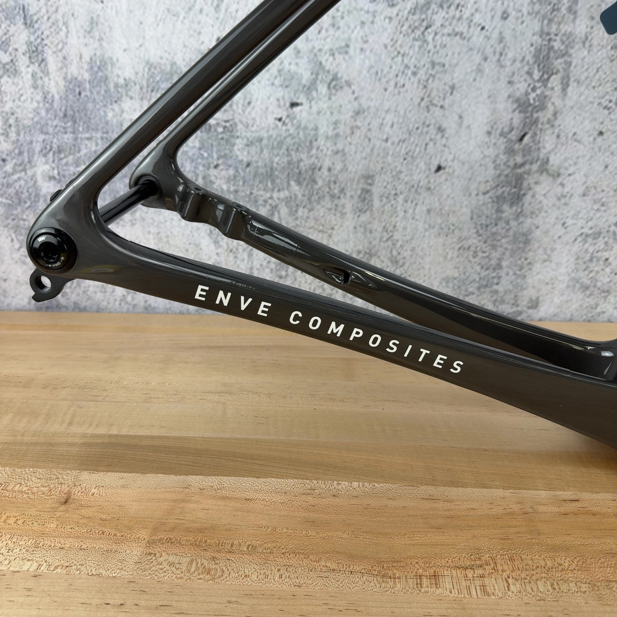 Low Mile! 2026 Enve Fray 56cm Clear Smoke Carbon Road Bike Frameset 700c 2390g — photo 9 of 19