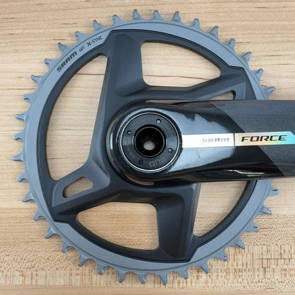 New! SRAM Force AXS D2 Wide Quarq Power Meter 40t 177.5mm 8-Bolt Gravel Crankset