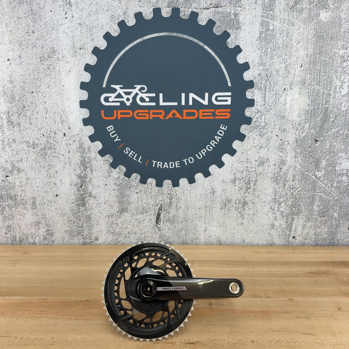 New! SRAM Force AXS D2 170mm Carbon DUB 48/35t 12-Speed Bike Crankset MSRP $440 — photo 2 of 9