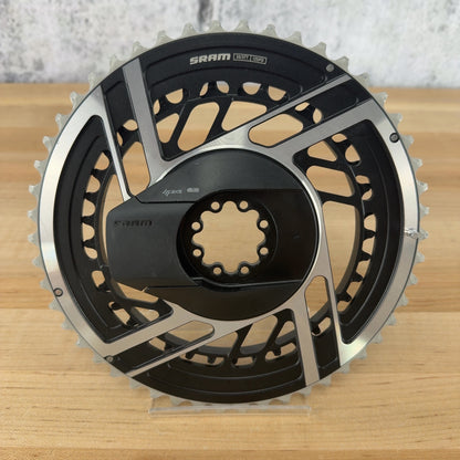 Low Mile! SRAM Red E1 Quarq AXS 2x Power Meter 50/37t 12-Speed Chainring Set