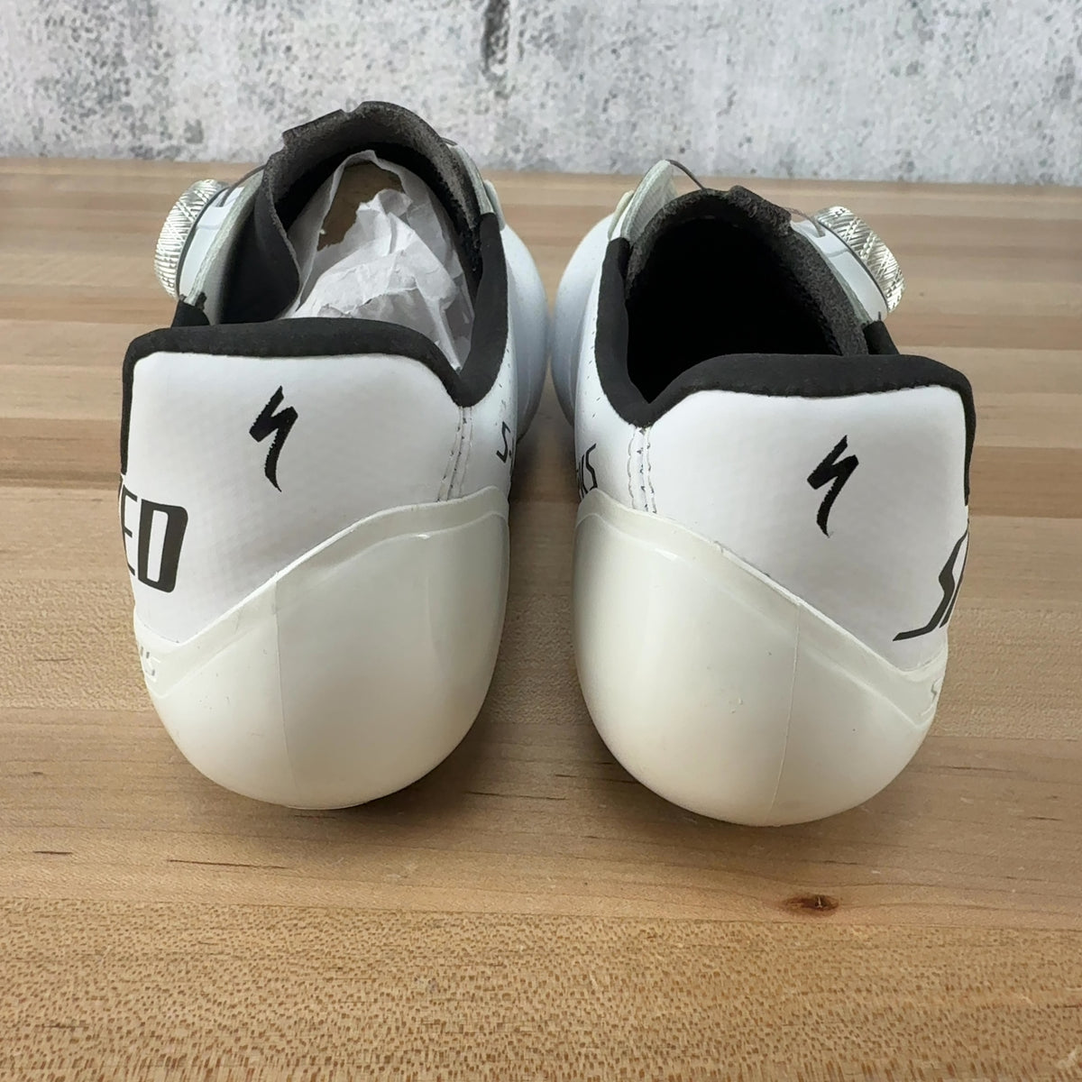 New! Specialized S-Works Torch White Team 38.5 EU Clipless Road Shoes MSRP $500 — photo 4 of 8