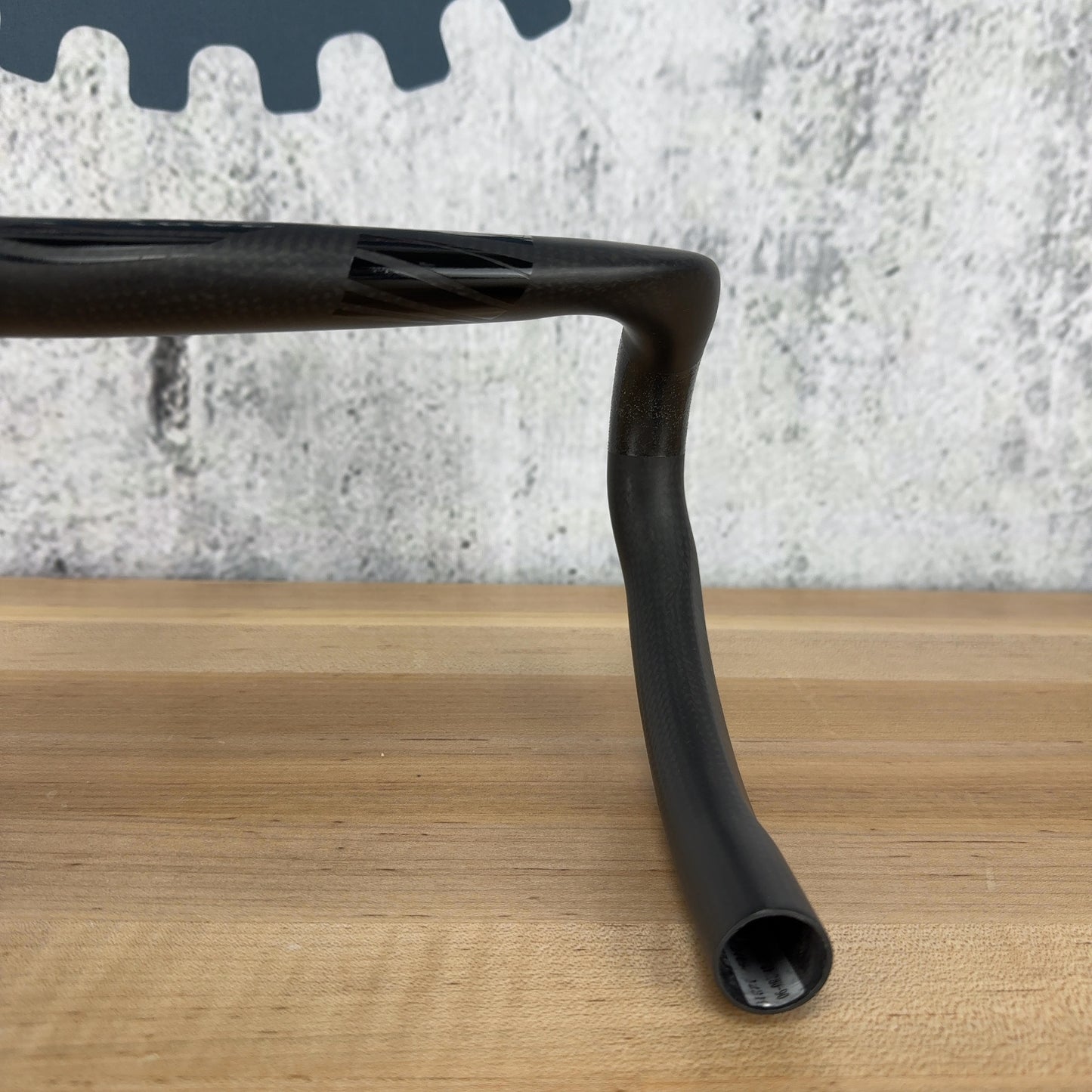 Low Mile! Vision Metron 5D ACR Evo 90x380 L B4 Carbon Integrated Handlebar 395g