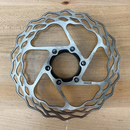 Low Mile! Galfer Wave Road 140mm Center-Lock Disc Brake Rotor 83g