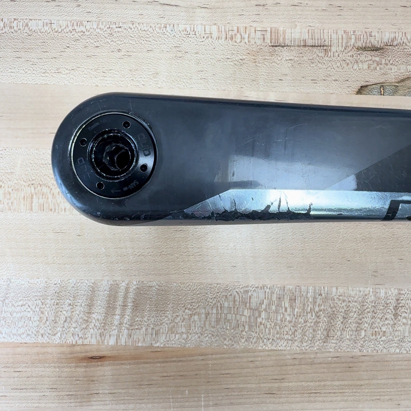 SRAM Red AXS D1 Dub 172.5mm 12-Speed Carbon Bike Crankset without Chainrings