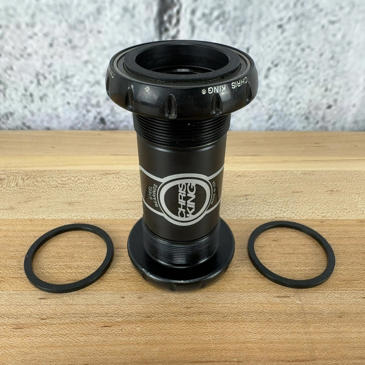 Light Use! Chris King BSA Threadfit DUB Fit Kit Bike Bottom Bracket 102g — photo 1 of 4