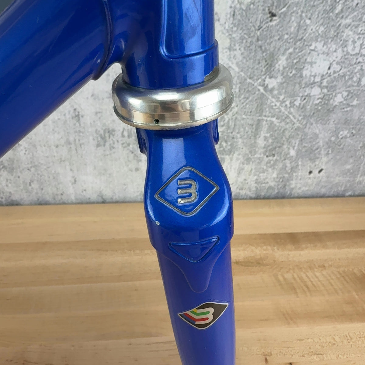 1996 Basso Loto 56cm Campagnolo Prodotti Speciali Vintage Steel Bike Frameset — photo 14 of 22