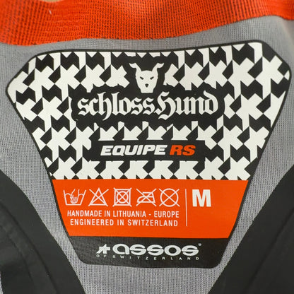 New! Assos Equip RS Rain S9 Medium Propeller Orange Cycling Vest MSRP $285