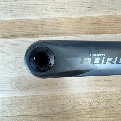 SRAM Force AXS D1 175mm DUB Carbon Bike 8-Bolt Crank Arms 484g