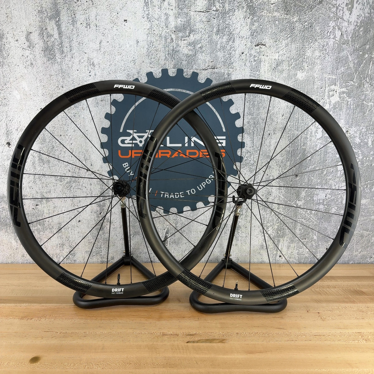 Light Use! FFWD Drift Dt 240 Hubs Carbon Gravel Bike Wheelset 700c 1583g — photo 1 of 10