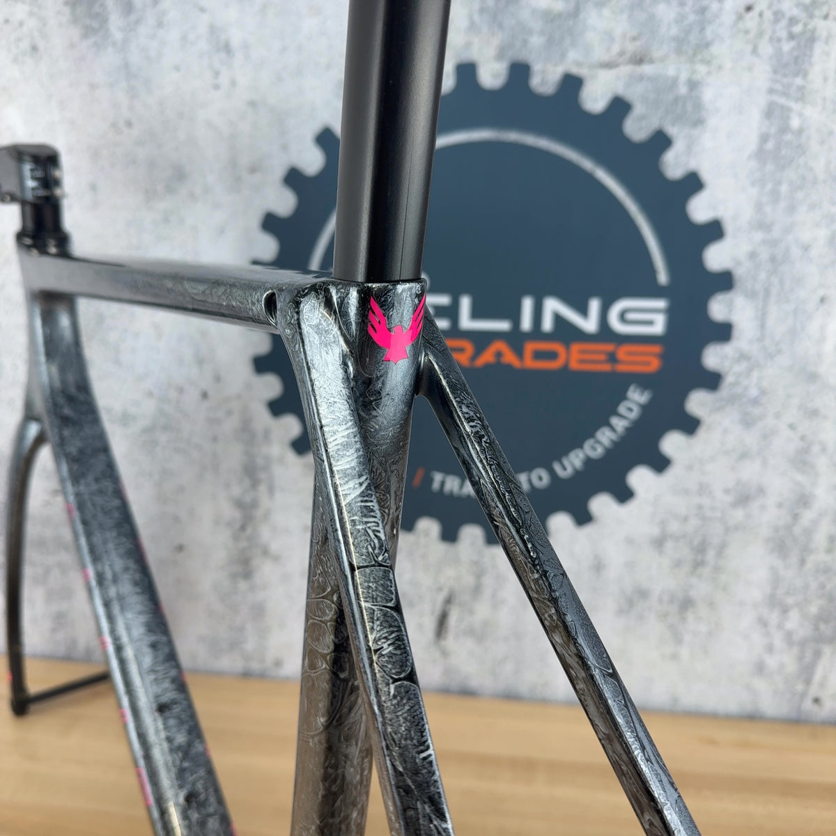 New! 2024 Allied Alfa 56cm Dark Nebula Carbon Road Bike Frameset 700c 1939g